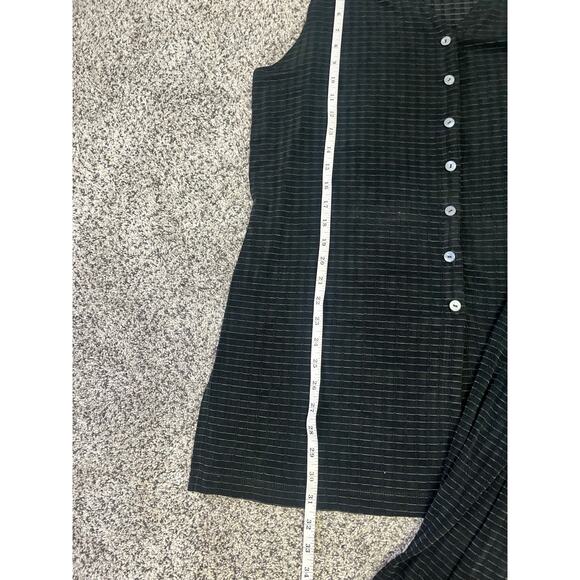 Chicos Travelers Set VINTAGE Size 3 (XL) Black Window Pane, 2 Piece Pull-On Pant - Picture 7 of 16